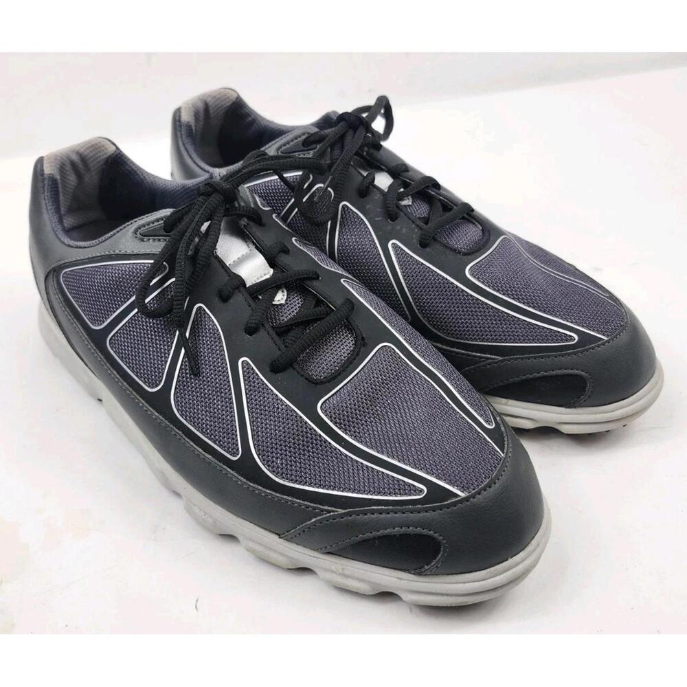 FootJoy Superlites Mens 10.5 W Spikeless Golf Shoes Gray EUC